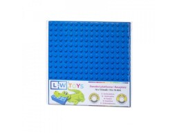 L-W Toys JUNIOR Podložka na stavění 16x16 bodů modrá